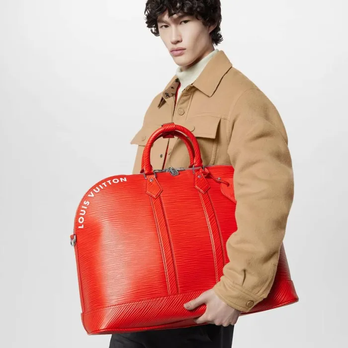 Louis Vuitton Alma Bag Louis Vuitton Vermillon Red M23717 Alma Travel GM 8211 Louis Vuitton Handbag Store 8211 Women