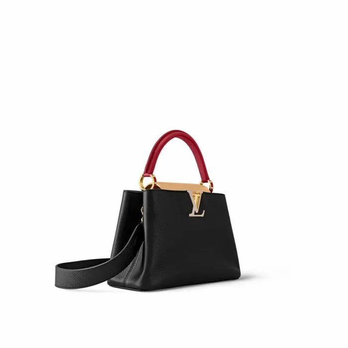 Louis Vuitton Capucines Bag Louis Vuitton M20704 Capucines MM Noir Rubis 8211 Louis Vuitton Handbag Store 8211 Women