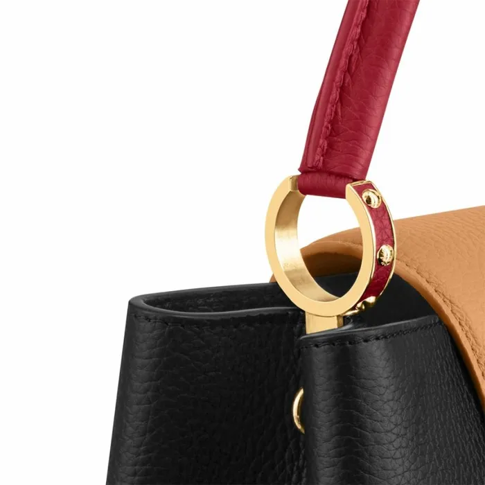 Louis Vuitton Capucines Bag Louis Vuitton M20704 Capucines MM Noir Rubis 8211 Louis Vuitton Handbag Store 8211 Women