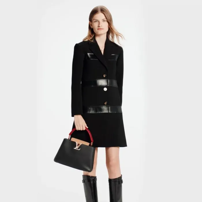 Louis Vuitton Capucines Bag Louis Vuitton M20704 Capucines MM Noir Rubis 8211 Louis Vuitton Handbag Store 8211 Women