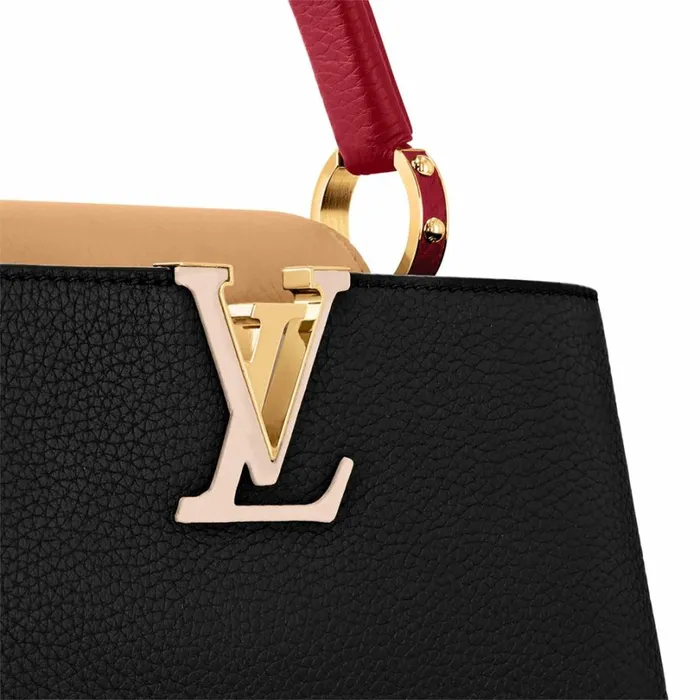 Louis Vuitton Capucines Bag Louis Vuitton M20704 Capucines MM Noir Rubis 8211 Louis Vuitton Handbag Store 8211 Women