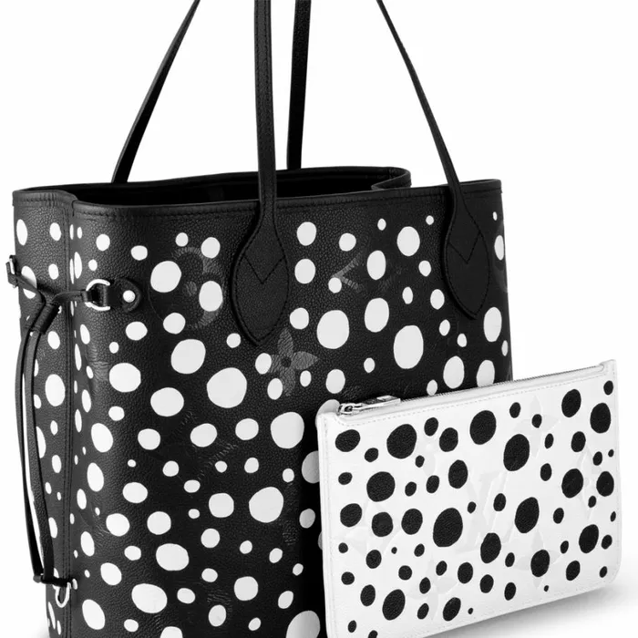 Louis Vuitton Neverfull Bag Louis Vuitton LV X YK Neverfull MM M46390 Black White 8211 Louis Vuitton Handbag Store 8211 Women