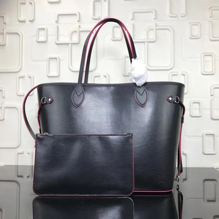 Louis Vuitton Neverfull Bag Louis Vuitton Neverfull MM Bag In Noir Epi Leather M54185 8211 Louis Vuitton Handbag Store 8211 Women