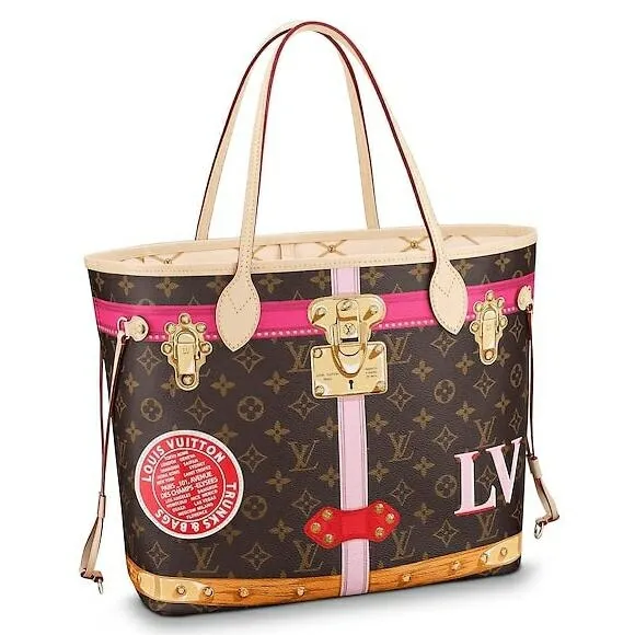 Louis Vuitton Neverfull Bag Louis Vuitton Neverfull MM Summer Trunk Monogram M41390 8211 Louis Vuitton Handbag Store 8211 Women Louis Vuitton Neverfull Bag Louis Vuitton Neverfull MM Summer Trunk Monogram M41390 8211 Louis Vuitton Handbag Store 8211 Women