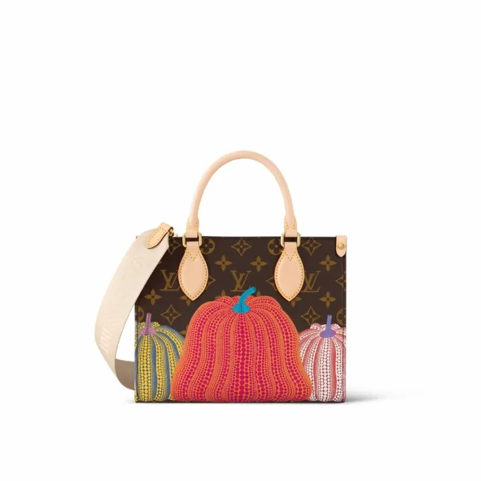 Louis Vuitton Onthego Bag Louis Vuitton LV X YK OnTheGo PM M46467 Pumpkin Print 8211 Louis Vuitton Handbag Store 8211 Women Louis Vuitton Onthego Bag Louis Vuitton LV X YK OnTheGo PM M46467 Pumpkin Print 8211 Louis Vuitton Handbag Store 8211 Women