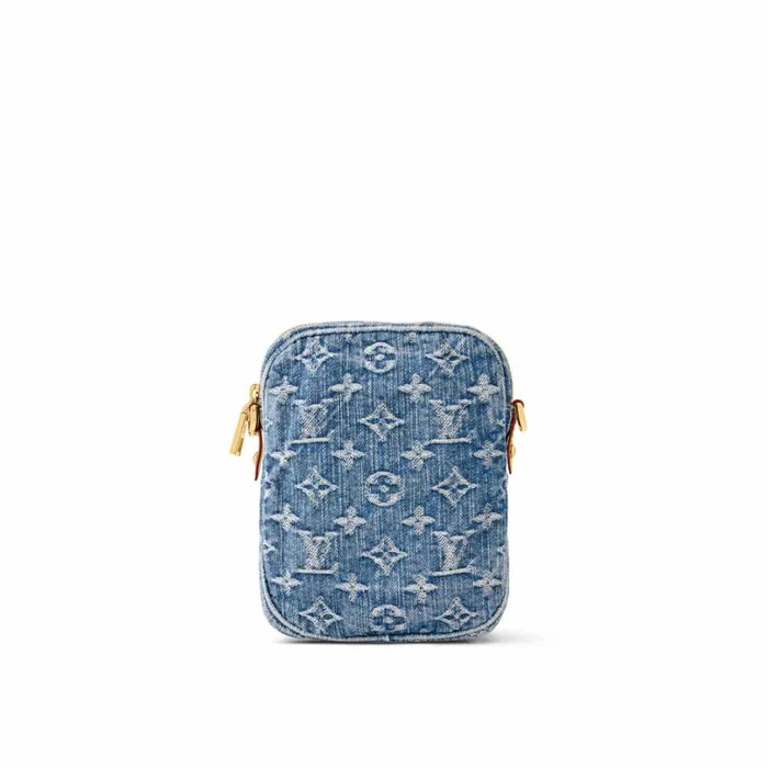 Louis Vuitton Shoulder and Totes Louis Vuitton M82948 Fairfax Pochette Denim Blue 8211 Louis Vuitton Handbag Store 8211 Women