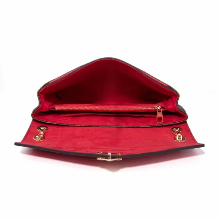 Louis Vuitton Shoulder and Totes Louis Vuitton Monogram Canvas Pallas Chain M41201 Cerise 8211 Louis Vuitton Handbag Store 8211 Women