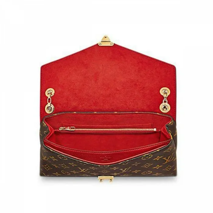 Louis Vuitton Shoulder and Totes Louis Vuitton Monogram Canvas Pallas Chain M41201 Cerise 8211 Louis Vuitton Handbag Store 8211 Women