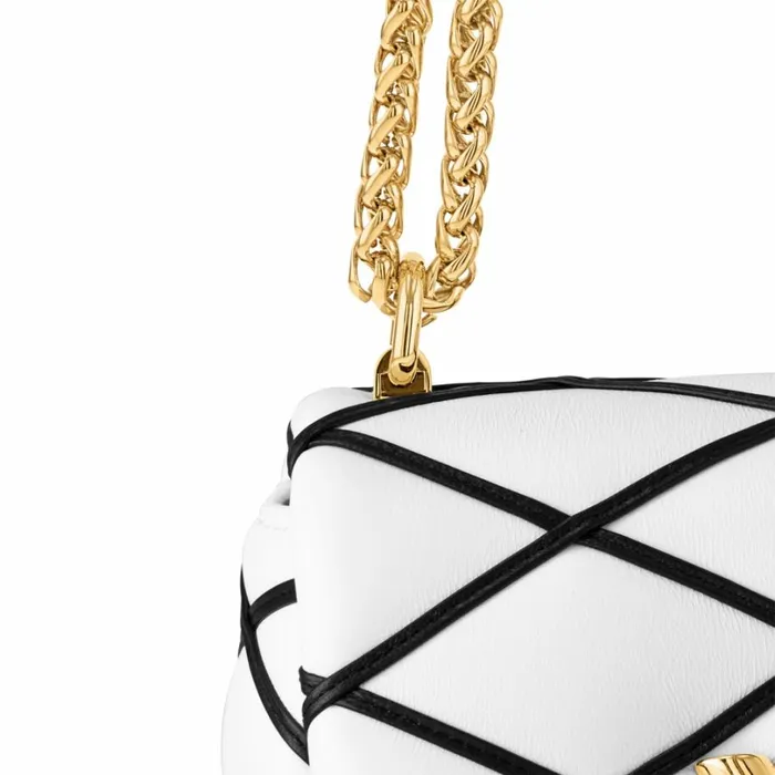 Louis Vuitton Twist Bag Louis Vuitton M23762 Pico GO14 BlackWhite 8211 Louis Vuitton Handbag Store 8211 Women