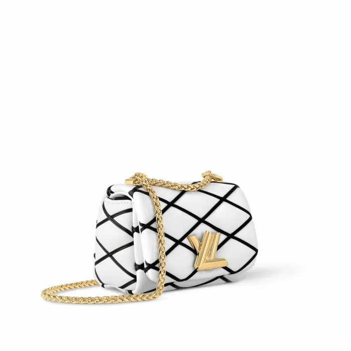 Louis Vuitton Twist Bag Louis Vuitton M23762 Pico GO14 BlackWhite 8211 Louis Vuitton Handbag Store 8211 Women