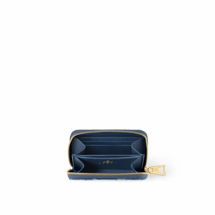Louis Vuitton Wallets Louis Vuitton M82957 Zippy Coin Purse Denim Blue 8211 Louis Vuitton Handbag Store 8211 Women