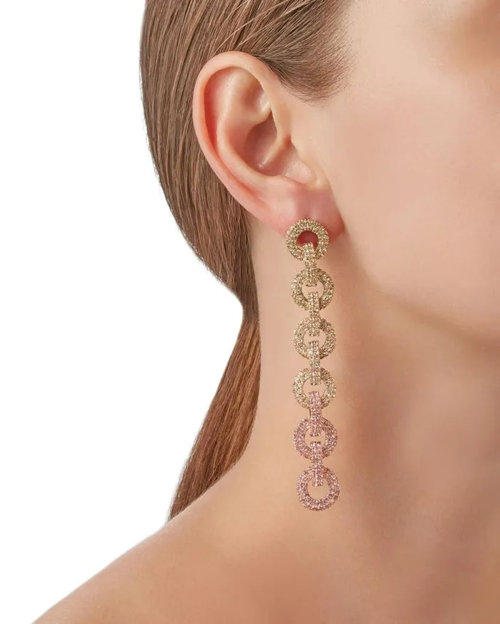 Love Link Earrings Gold Women Aquazzura Jewelry Love Link Earrings Gold Women Aquazzura Jewelry