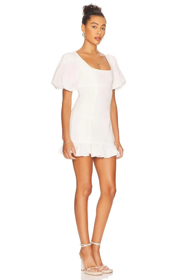 Lovers and Friends Dresses Women Luella Mini Dress White Lovers and Friends Dresses Women Luella Mini Dress White