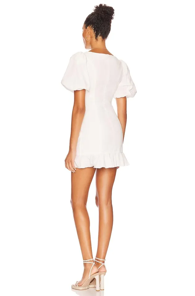 Lovers and Friends Dresses Women Luella Mini Dress White Lovers and Friends Dresses Women Luella Mini Dress White