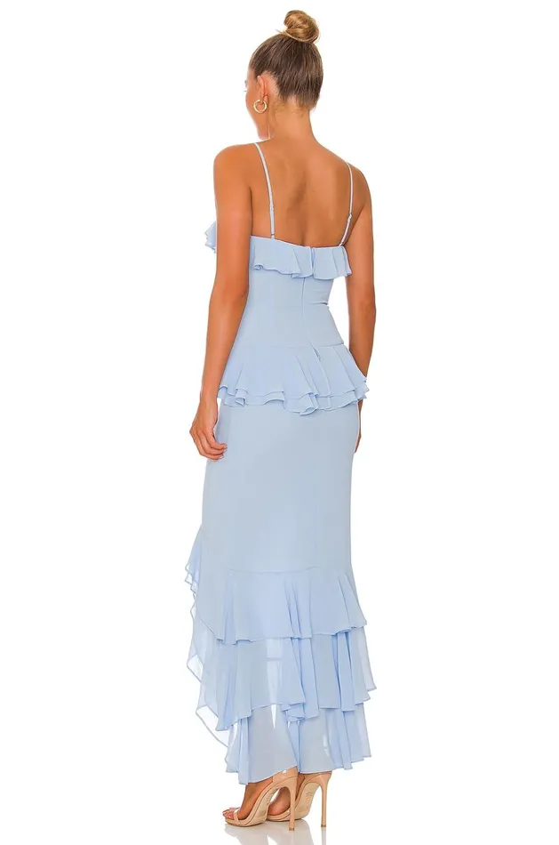 Lovers and Friends Dresses Women Melissa Gown Baby Blue Lovers and Friends Dresses Women Melissa Gown Baby Blue