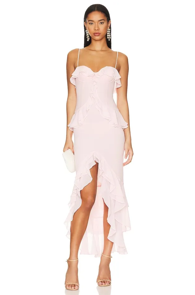 Lovers and Friends Dresses Women Melissa Gown Baby Pink