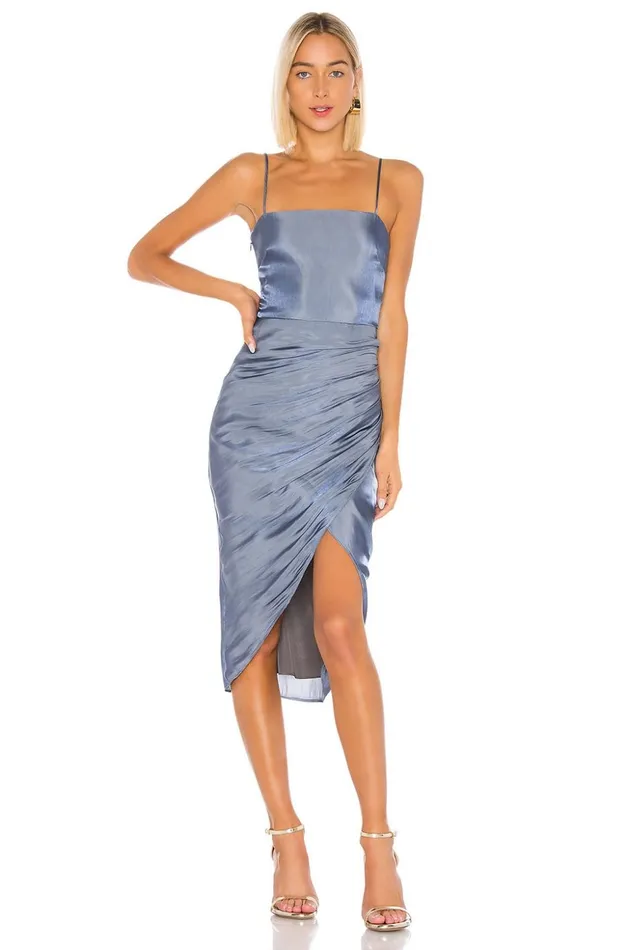 Lovers and Friends Dresses Women Nolita Midi Dress Slate Blue