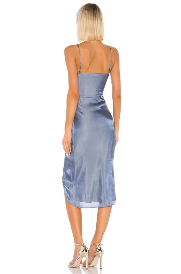 Lovers and Friends Dresses Women Nolita Midi Dress Slate Blue Lovers and Friends Dresses Women Nolita Midi Dress Slate Blue