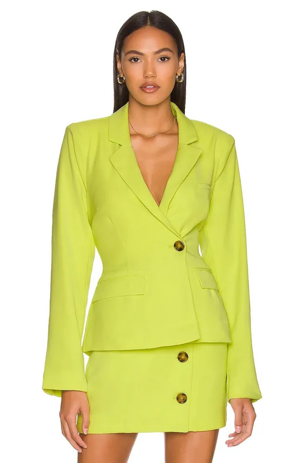 Lovers and Friends Jackets and Coats Women Kaitlin Blazer Green Lovers and Friends Jackets and Coats Women Kaitlin Blazer Green