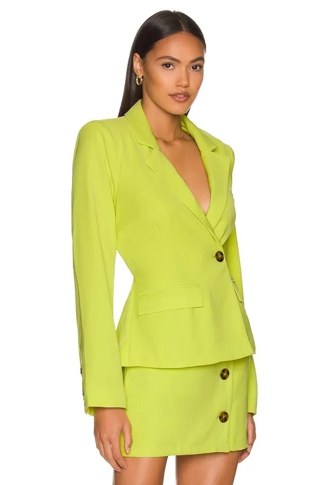 Lovers and Friends Jackets and Coats Women Kaitlin Blazer Green Lovers and Friends Jackets and Coats Women Kaitlin Blazer Green