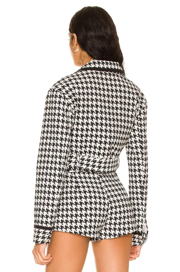 Lovers and Friends Jackets and Coats Women Marciana Jacket Black and White Lovers and Friends Jackets and Coats Women Marciana Jacket Black and White