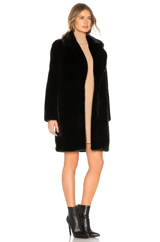 Lovers and Friends Jackets and Coats Women Romy Coat Black Lovers and Friends Jackets and Coats Women Romy Coat Black