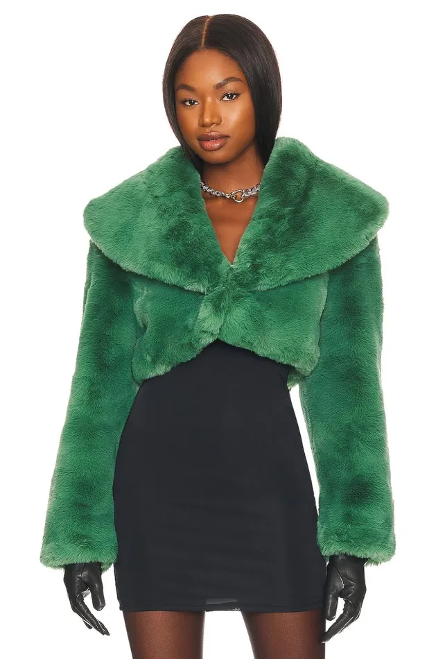 Lovers and Friends Jackets and Coats Women Zoe Cropped Jacket Spruce Green Lovers and Friends Jackets and Coats Women Zoe Cropped Jacket Spruce Green
