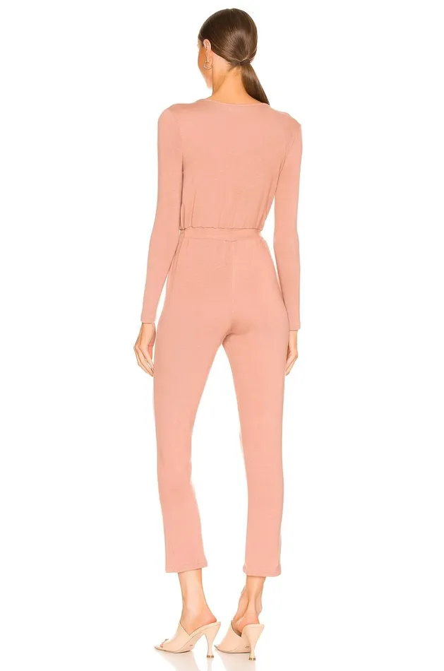 Lovers and Friends Jumpsuits Women Frankie Jumpsuit Latte Brown Lovers and Friends Jumpsuits Women Frankie Jumpsuit Latte Brown