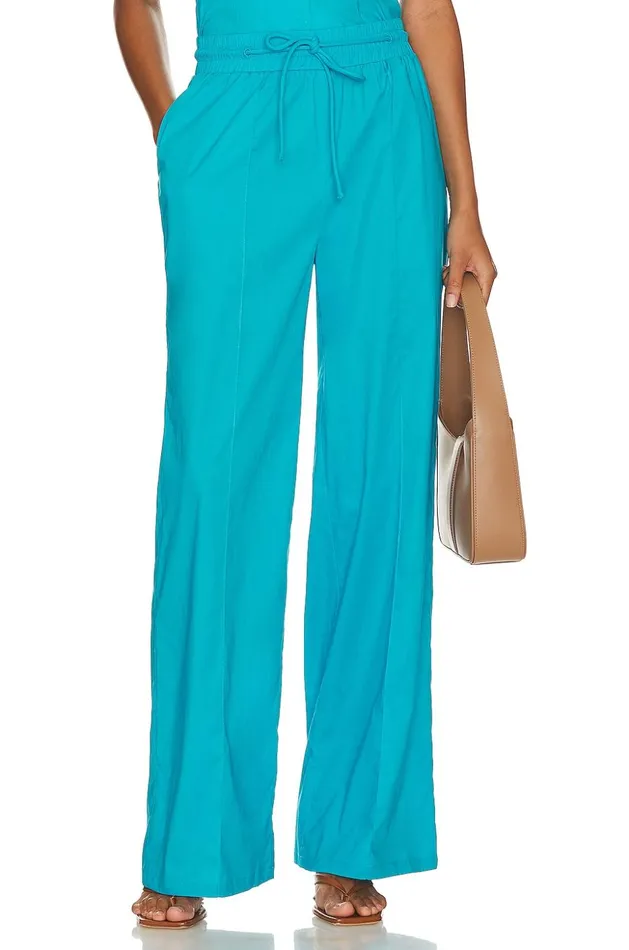 Lovers and Friends Loungewear Women Rockaway Pant Cerulean Blue