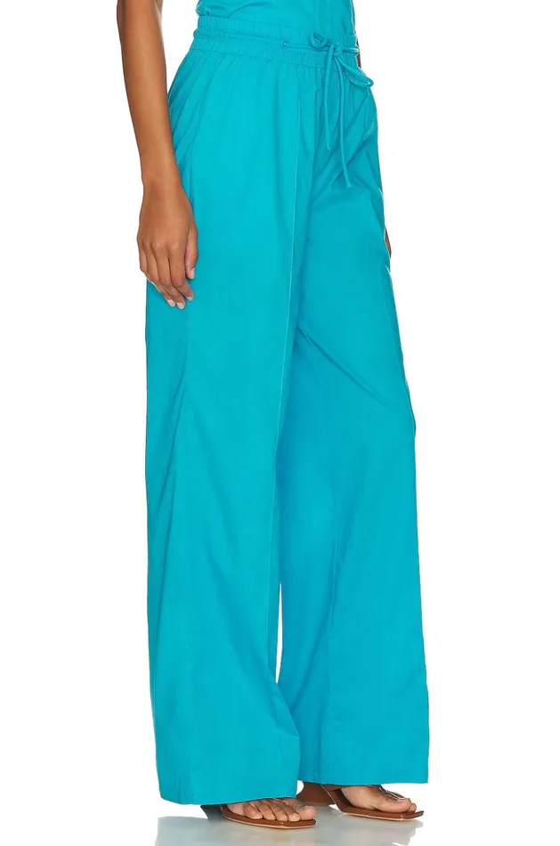 Lovers and Friends Loungewear Women Rockaway Pant Cerulean Blue Lovers and Friends Loungewear Women Rockaway Pant Cerulean Blue