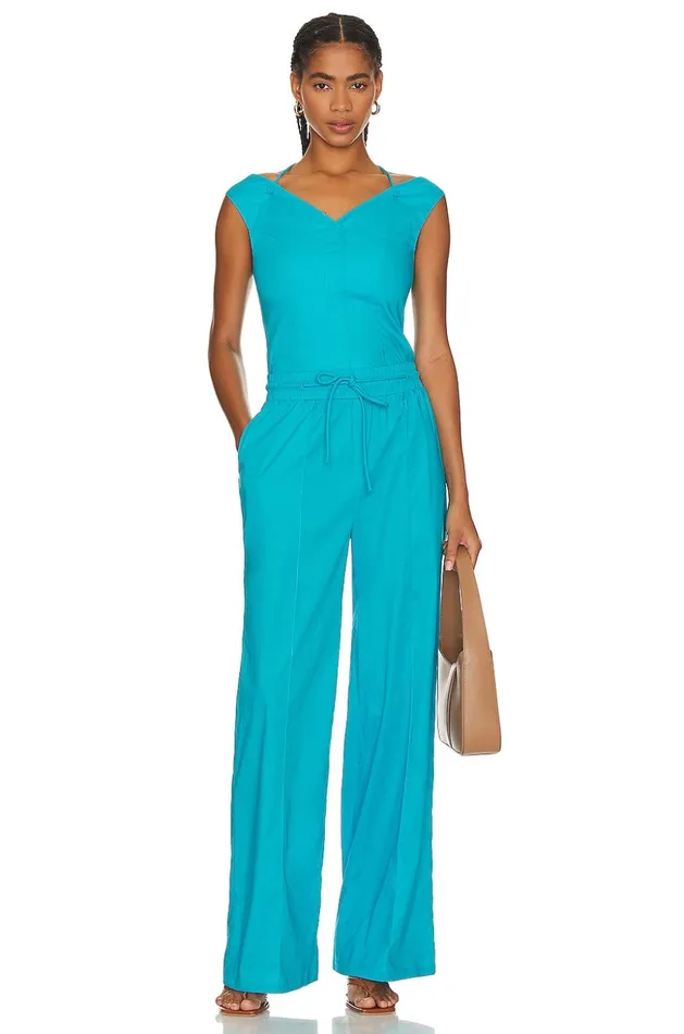 Lovers and Friends Loungewear Women Rockaway Pant Cerulean Blue Lovers and Friends Loungewear Women Rockaway Pant Cerulean Blue