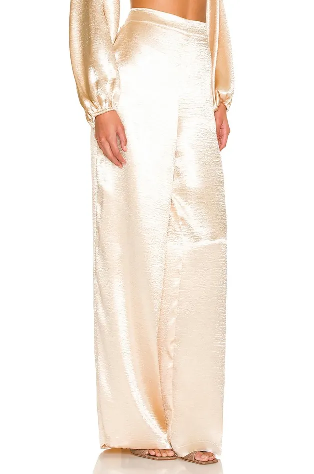 Lovers and Friends Pants Women Britt Pant Champagne Lovers and Friends Pants Women Britt Pant Champagne