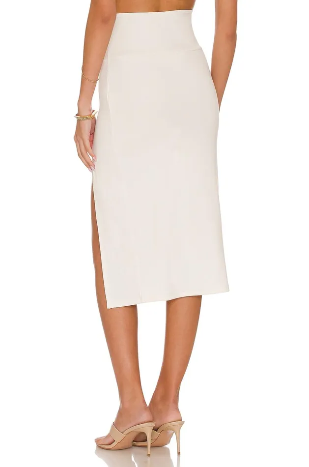 Lovers and Friends Skirts Women Liv Midi Skirt Ivory Lovers and Friends Skirts Women Liv Midi Skirt Ivory