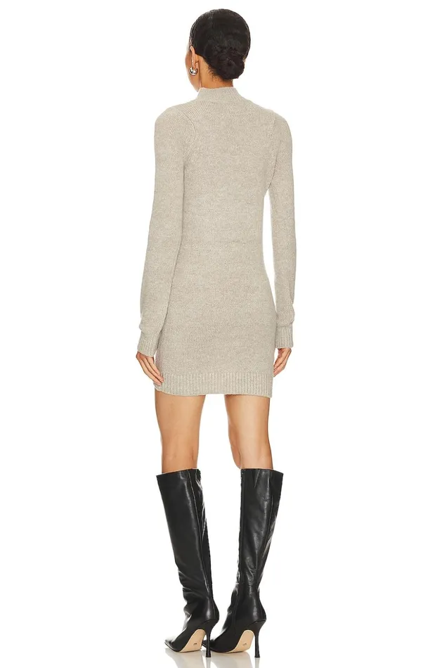 Lovers and Friends Sweaters and Knits Women Anthea Sweater Dress Heather Grey Lovers and Friends Sweaters and Knits Women Anthea Sweater Dress Heather Grey