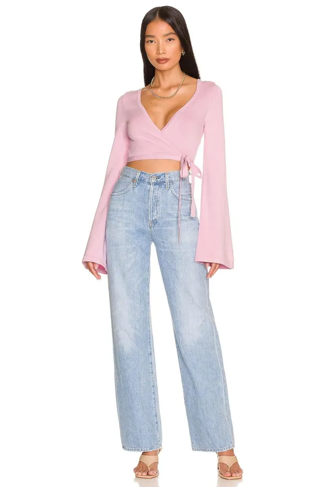 Lovers and Friends Sweaters and Knits Women Gannon Wrap Mini Cardigan Lavender Lovers and Friends Sweaters and Knits Women Gannon Wrap Mini Cardigan Lavender
