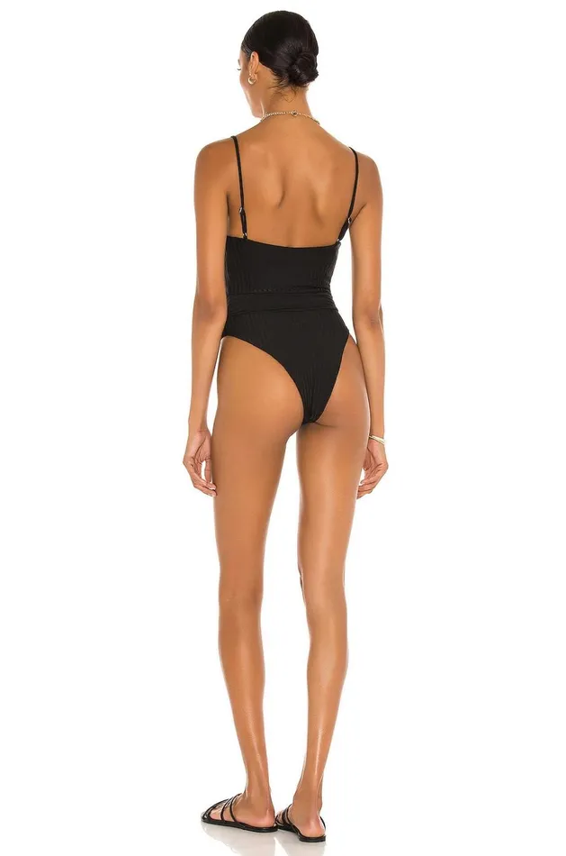 Lovers and Friends Swimsuits and CoverUps Women Gage One Piece Black Lovers and Friends Swimsuits and CoverUps Women Gage One Piece Black