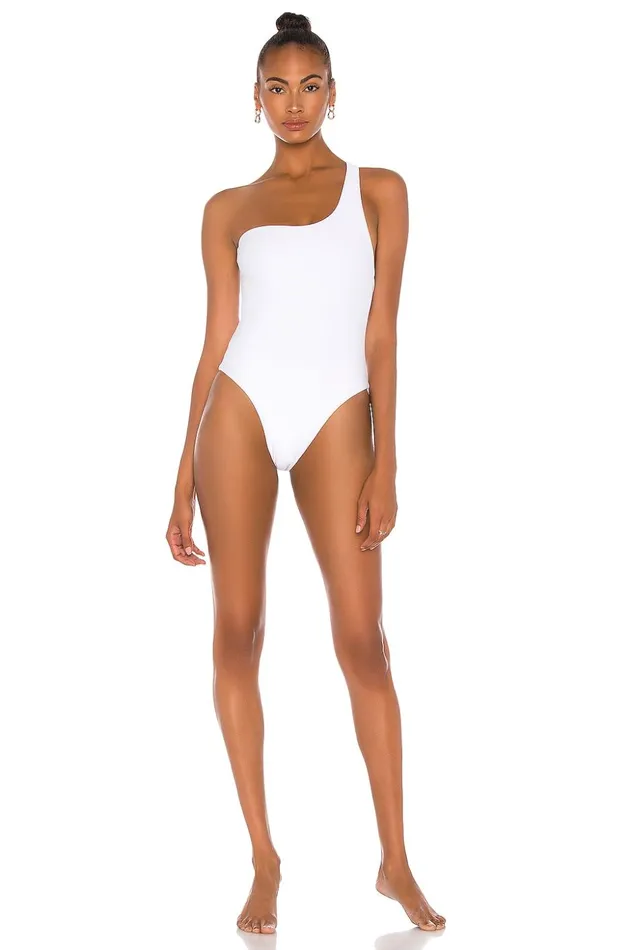 Lovers and Friends Swimsuits and CoverUps Women Mercedes One Piece White