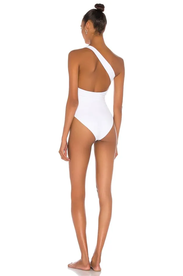 Lovers and Friends Swimsuits and CoverUps Women Mercedes One Piece White Lovers and Friends Swimsuits and CoverUps Women Mercedes One Piece White