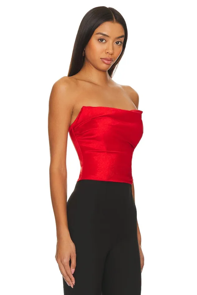 Lovers and Friends Tops Women Adler Top Red Lovers and Friends Tops Women Adler Top Red