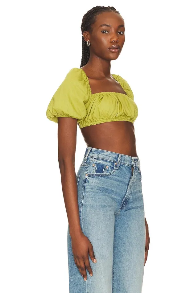 Lovers and Friends Tops Women Aviana Top Green Lovers and Friends Tops Women Aviana Top Green