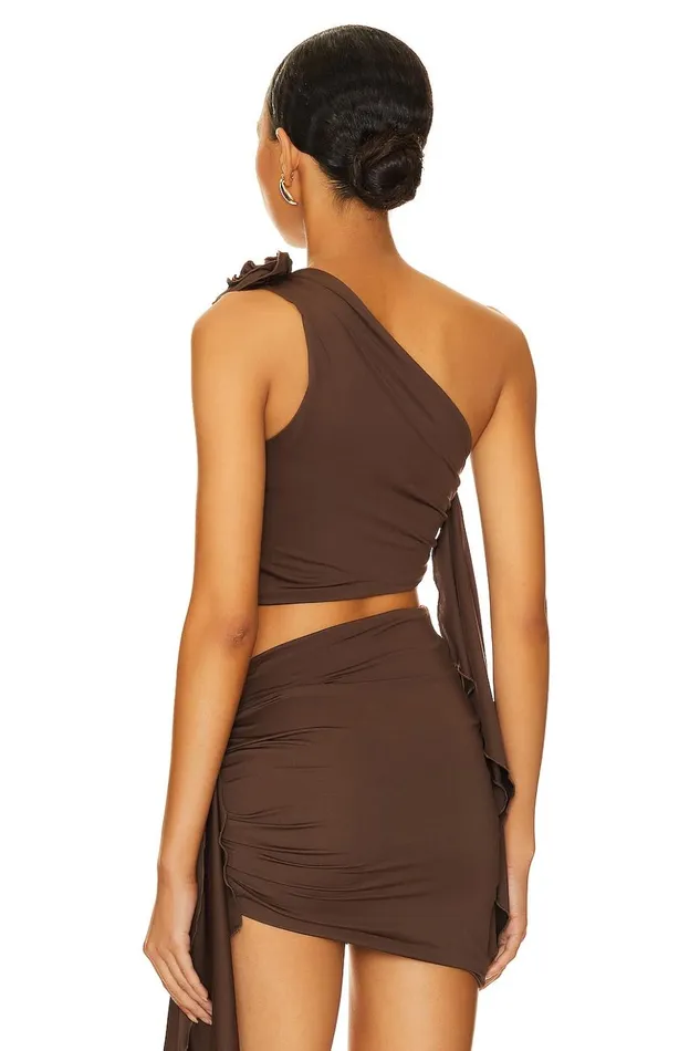 Lovers and Friends Tops Women Cordelia Top Chocolate Brown Lovers and Friends Tops Women Cordelia Top Chocolate Brown
