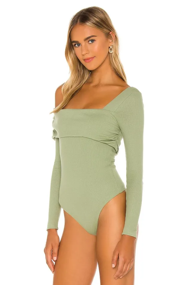 Lovers and Friends Tops Women Florence Bodysuit Dark Green Lovers and Friends Tops Women Florence Bodysuit Dark Green