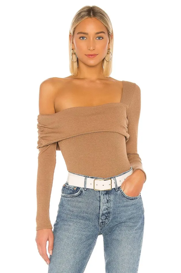 Lovers and Friends Tops Women Florence Bodysuit Taupe