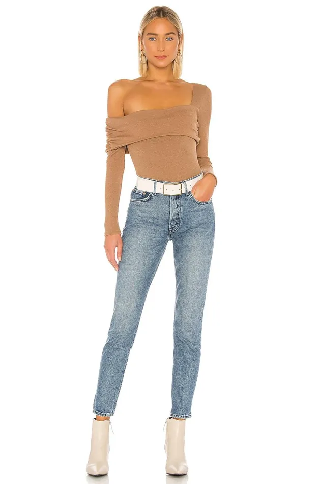 Lovers and Friends Tops Women Florence Bodysuit Taupe Lovers and Friends Tops Women Florence Bodysuit Taupe