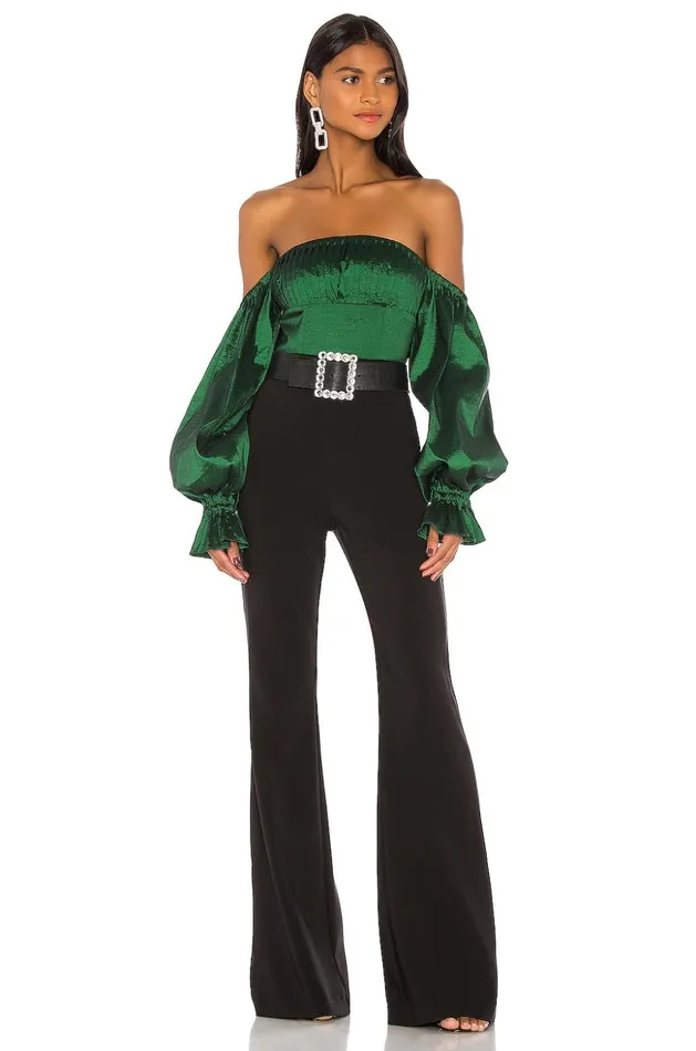 Lovers and Friends Tops Women Fraya Top Emerald Lovers and Friends Tops Women Fraya Top Emerald
