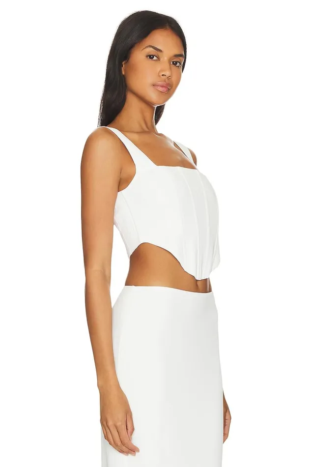 Lovers and Friends Tops Women Imani Top Opal White Lovers and Friends Tops Women Imani Top Opal White