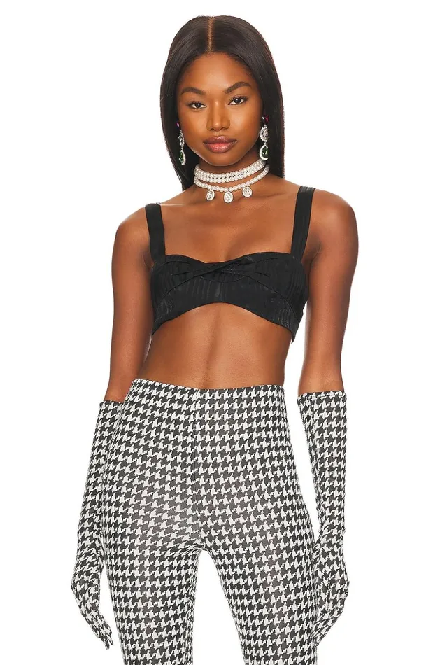 Lovers and Friends Tops Women Kent Bralette Top Black