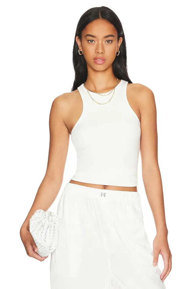 Lovers and Friends Tops Women Kimley Tank White