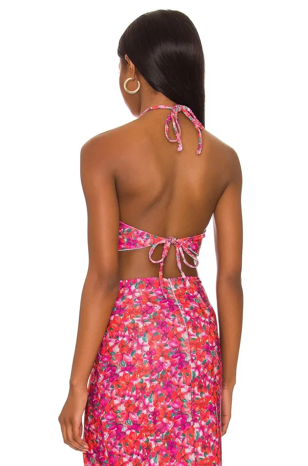Lovers and Friends Tops Women Lana Tie Top Island Floral Lovers and Friends Tops Women Lana Tie Top Island Floral