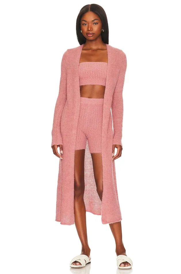 Lovers and Friends Tops Women Reign Cropped Tube Top Mauve Lovers and Friends Tops Women Reign Cropped Tube Top Mauve